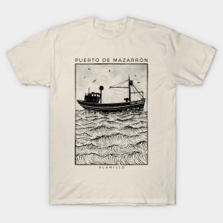 Fishing Boat Pedro y Luciano - black edition T-Shirt